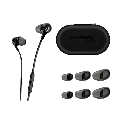 Tai nghe Gaming có dây HyperX Cloud Earbuds II - Màng 14mm - Jack 3.5mm - Micro - Bảo hành 24 tháng | BigBuy360 - bigbuy360.vn