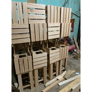( GIÁ XƯỞNG ) Ghế Pallet quán trà ,cafe , sân vườn ,ban công / GỖ TỰ NHIÊN