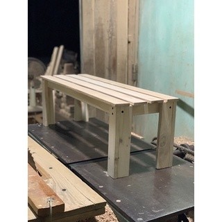 Ghế PALLET GỖ TỰ NHIÊN , SIÊU CHILL / 90x30 , cao 35cm