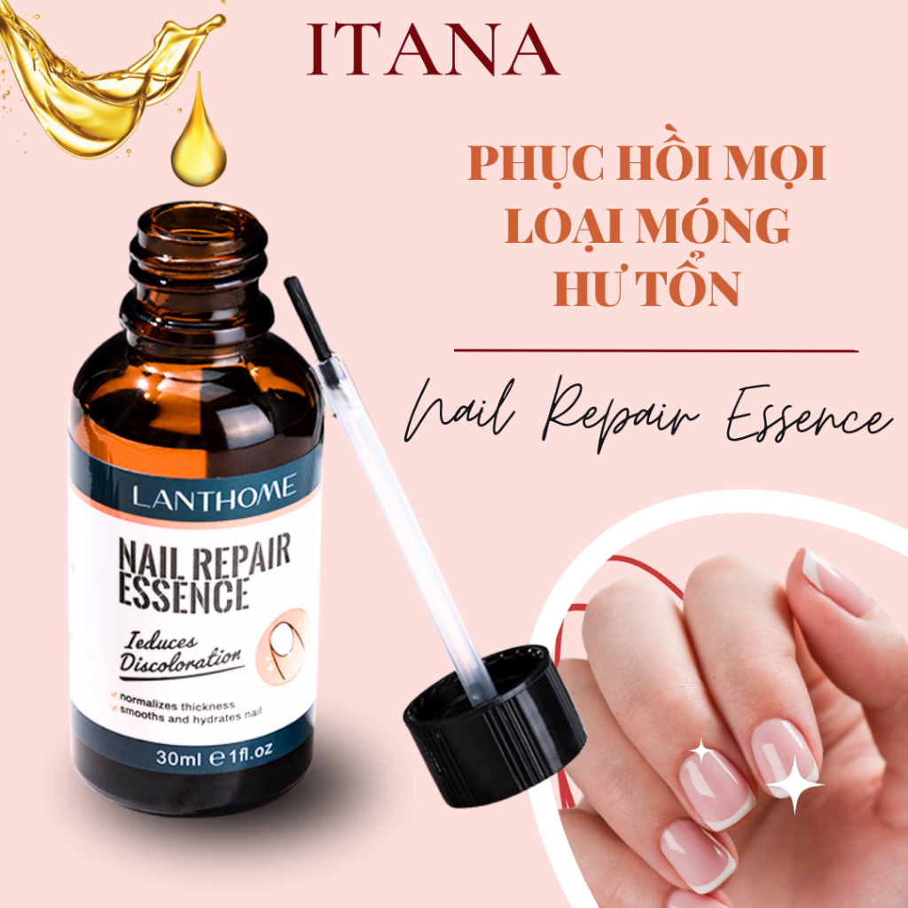 Dưỡng móng tay dài cứng Lanthome Nails Repair Essence cứng móng, phục