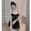 HT48 Váy ngủ sexy tiểu thư ren bèo v1 siêu xinh kèm ĐỆM LÓT,váy ngủ ren xuyên thấu tôn dáng HT48