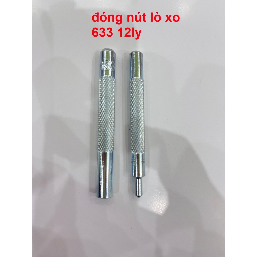 Dụng cụ đóng nút bóp (nút lò xo) Mã nút 633 Size 12mm (nút bấm 4 thành ...