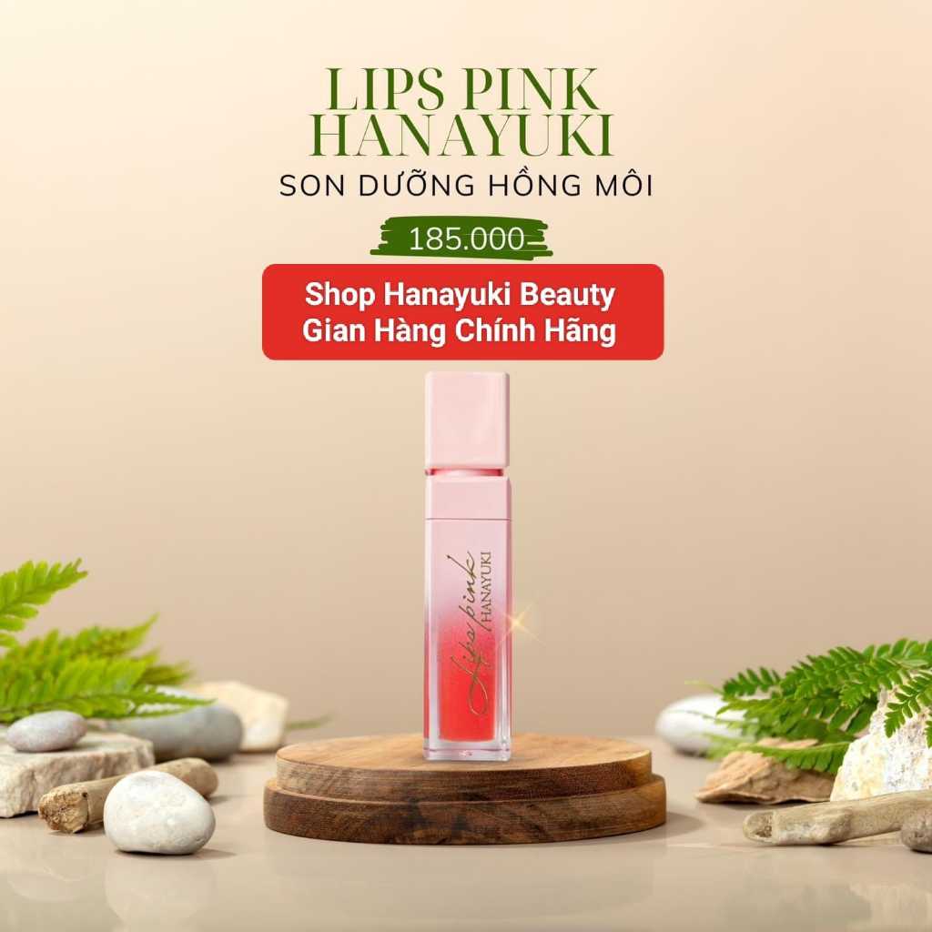 (Chính hãng Hanayuki ) Son dưỡng Hanayuki xoá thâm, hồng môi-Lips Pink Hanayuki