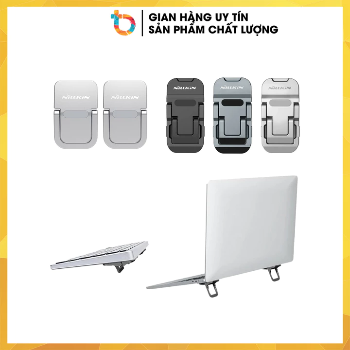 Giá đỡ laptop di động siêu mỏng dạng kickflip Nillkin - OEM đế tản nhiệt cho Laptop, kê laptop Macbook Thinkbox.vn