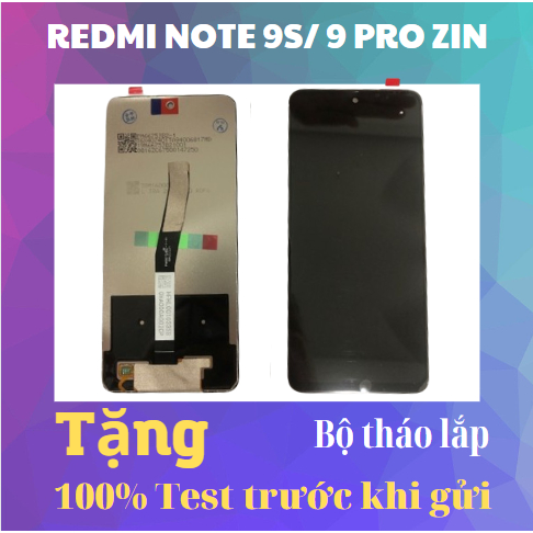 Nguyên bộ màn hình Xiaomi Redmi Note 9S Note 9 Pro Zin Manf tương thích ...