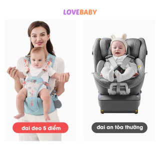 Địu cho bé thông minh Lovebaby đai định hình hỗ trợ 4 tư thế ngồi 30 độ chống gù mềm mịn thoáng khí phù hợp bé 0 -3 tuổi
690.000
₫
-31%
4.9
Đã bán 2k+
Hà Nội