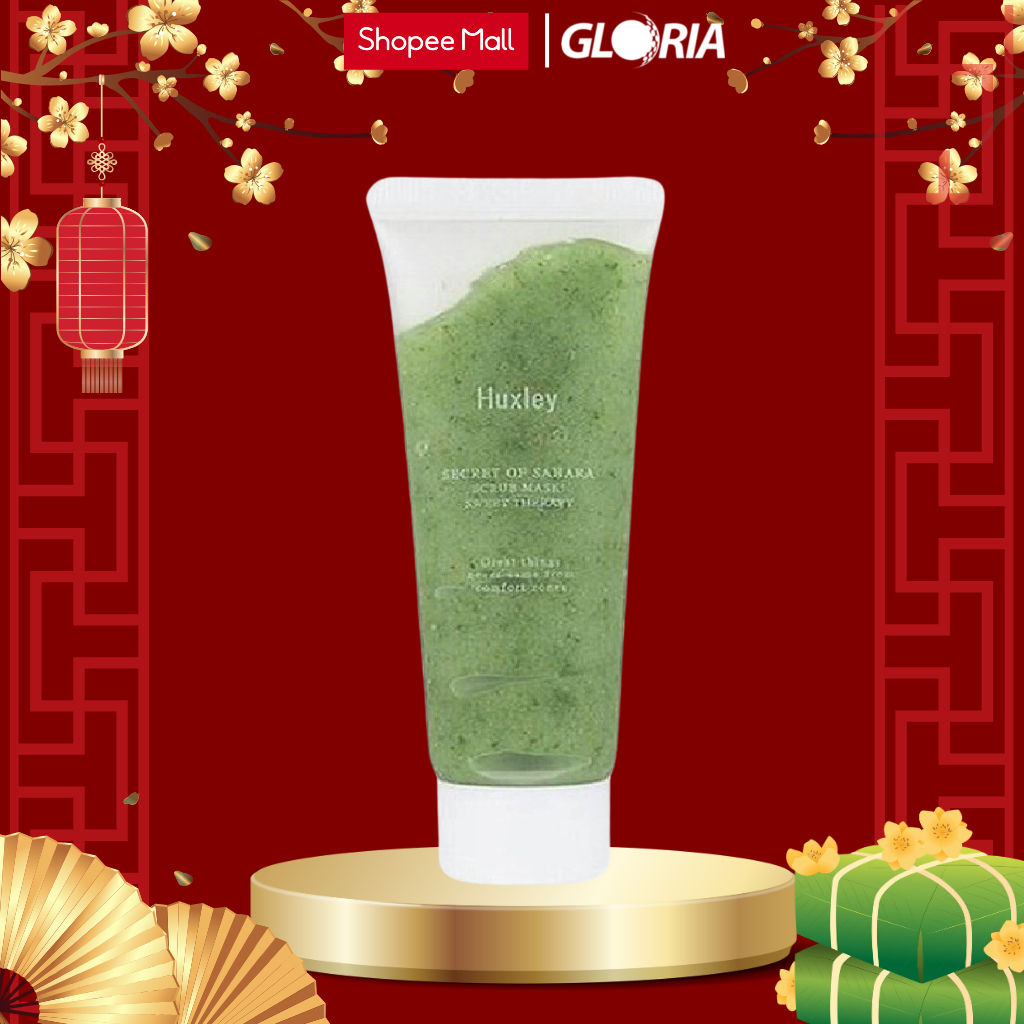 Ảnh Tẩy Tế Bào Chết, Dưỡng Da Chiết Xuất Từ Xương Rồng Huxley Scrub Mask Therapy 30g 1