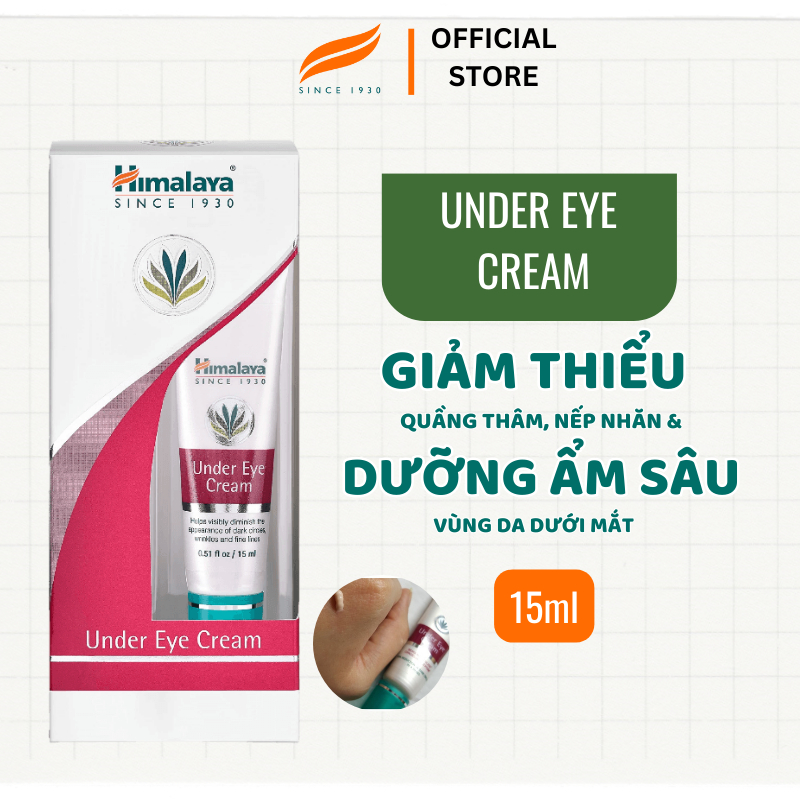 Ảnh Kem dưỡng giảm thâm quầng mắt Himalaya Under Eye Cream 15g 2