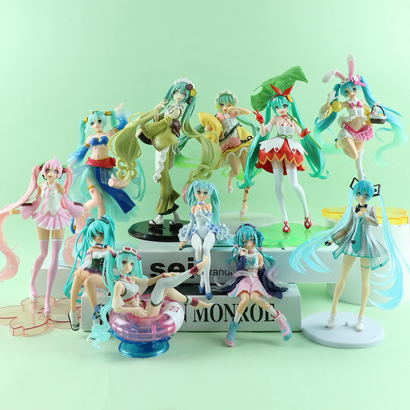 Mô hình tổng hợp figure Ram , Rem , Miku | Shopee Việt Nam
