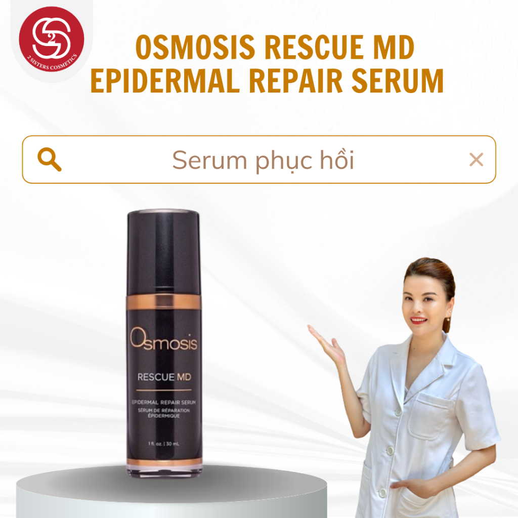 Serum Osmosis RESCUE MD Epidermal Repair Serum Phục Hồi Da, Làm Dịu Da Chuyên Sâu 30ml Shopee