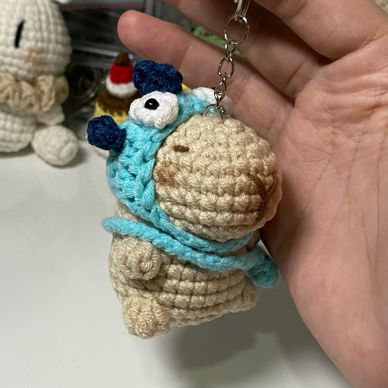 MÓC KHOÁ CAPYBARA - CAPYBARA KEYCHAIN CROCHET | Shopee Việt Nam