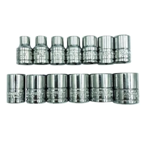 Khẩu ngắn 3/8 hàng Nhật, cỡ 6 tới 19 mm