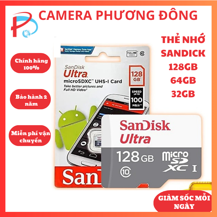 Th Nh Micro Sd Sandisk Ultra Gb G Uhs I Mb S Class Th