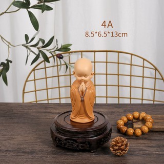 Tượng Chú Tiểu CAO CẤP Tiểu Cảnh Trang Trí Dễ Thương
