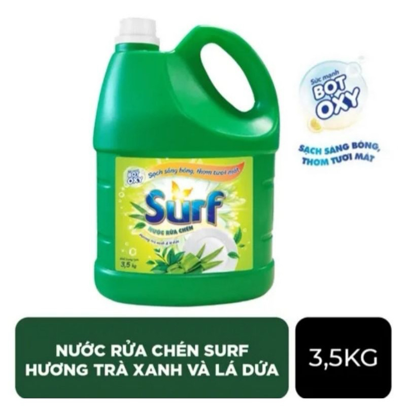 CAN / túi NƯỚC RỬA CHÉN SURF ĐẬM ĐẶC 3.2kg-3.6kg
