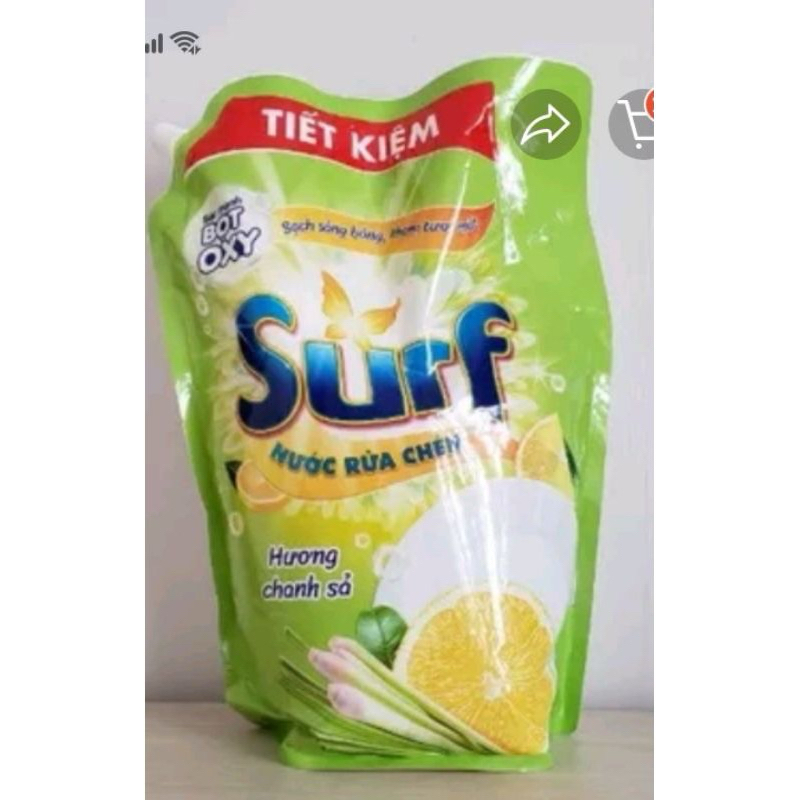 CAN / túi NƯỚC RỬA CHÉN SURF ĐẬM ĐẶC 3.2kg-3.6kg