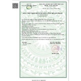 Bổ gan tăng cường chức năng gan Healthy liver platinum nhập khẩu Hàn Quốc chính hãng