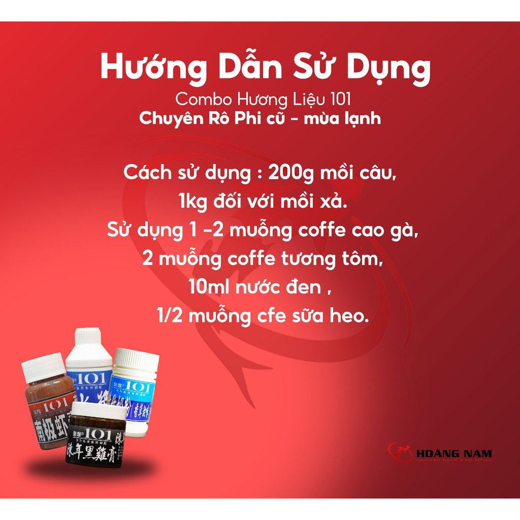 Hương Liệu Rophi Vị Tanh - 101