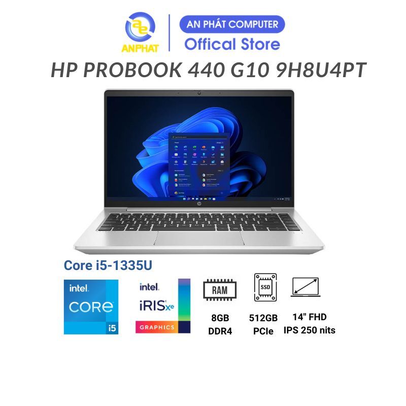 Laptop Hp Probook 440 G10 9h8u4pt Core I5 1335u 8gb 512gb 14 Inch Fhd Win11 Shopee 0716