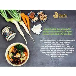Bột nêm rau củ dưỡng sinh Jan's, Super Nutri Jan's 250g