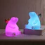 Đèn trang trí phòng cảm ứng Gấu Polar -Sạc Usb, silicone, trang trí, quà tặng