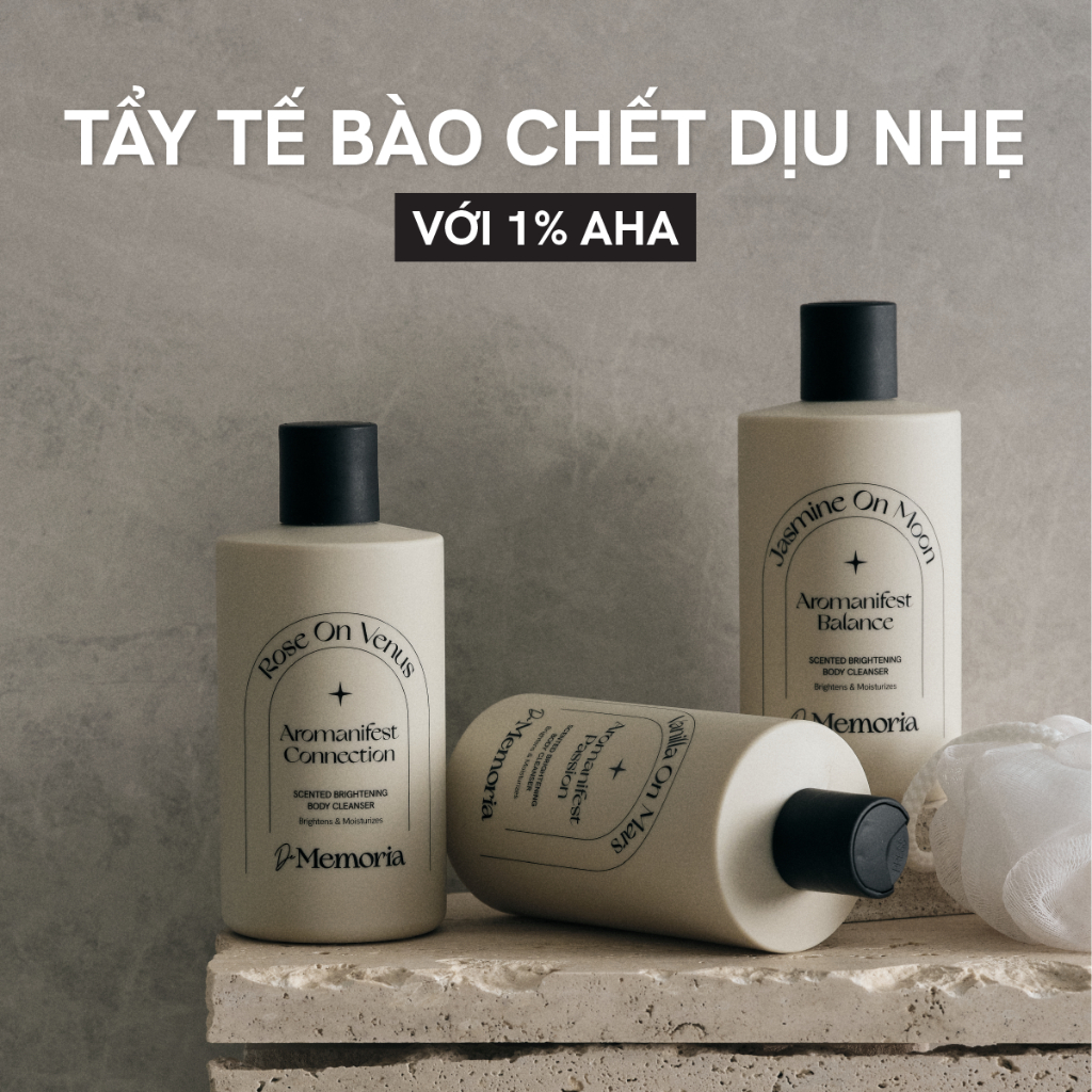 Ảnh [Livestream KOL] Sữa Tắm Và Dưỡng Thể Trắng Da Hương Nước Hoa Thư Giãn De Memoria 300ml/chai 3