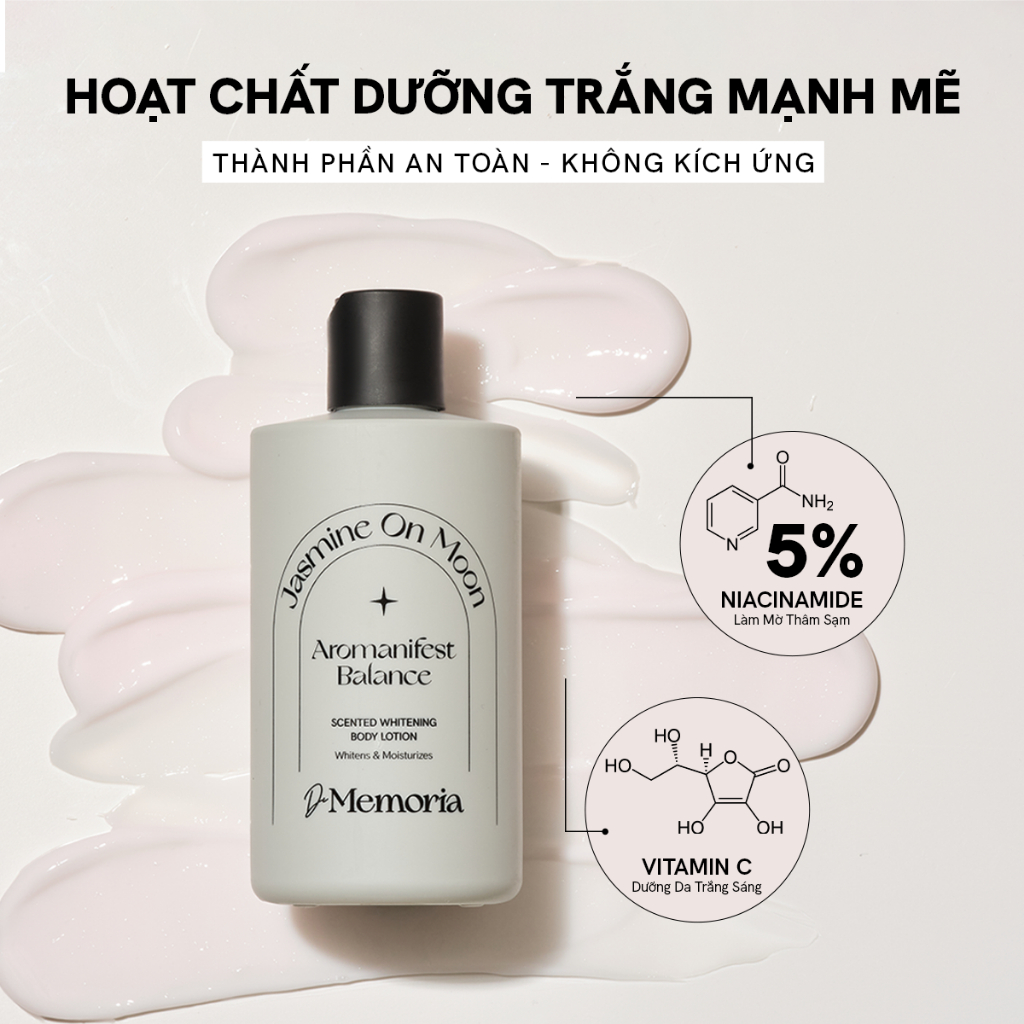 Ảnh [Livestream KOL] Sữa Tắm Và Dưỡng Thể Trắng Da Hương Nước Hoa Thư Giãn De Memoria 300ml/chai 1
