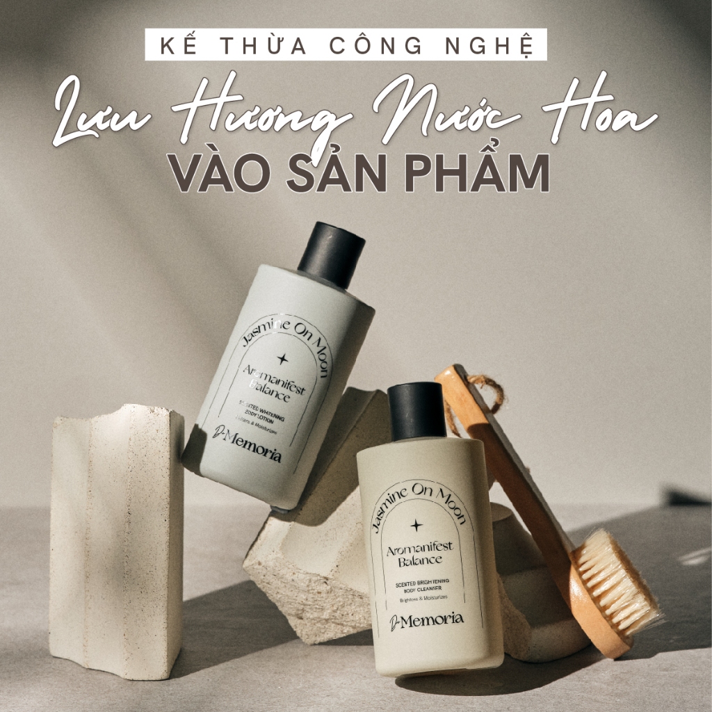 Ảnh [Livestream KOL] Sữa Tắm Và Dưỡng Thể Trắng Da Hương Nước Hoa Thư Giãn De Memoria 300ml/chai 4