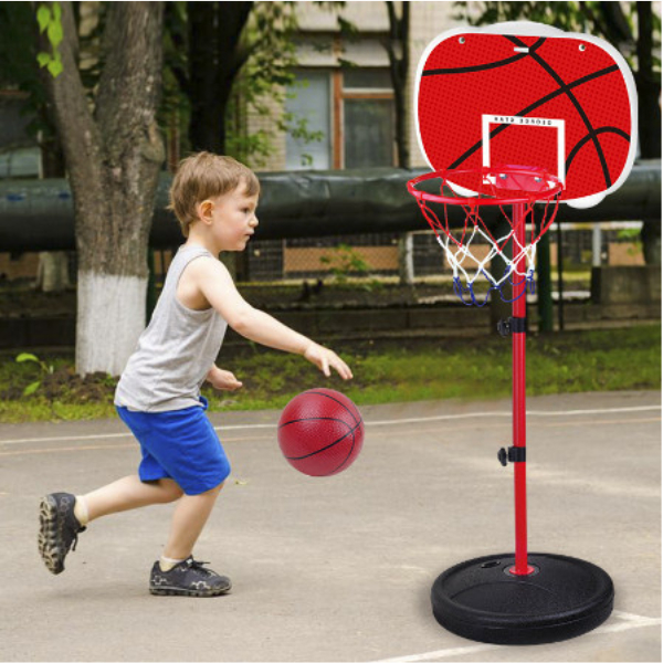 Cột bóng rổ trẻ em, bộ đồ chơi bóng rổ mini điều chỉnh độ cao từ 1,2m ...