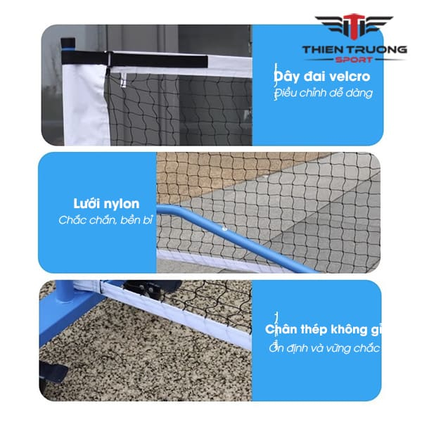 Trụ lưới di động Pickleball,nơi bán dụng cụ môn Pickleball giá rẻ (giao màu ngẫu nhiên)