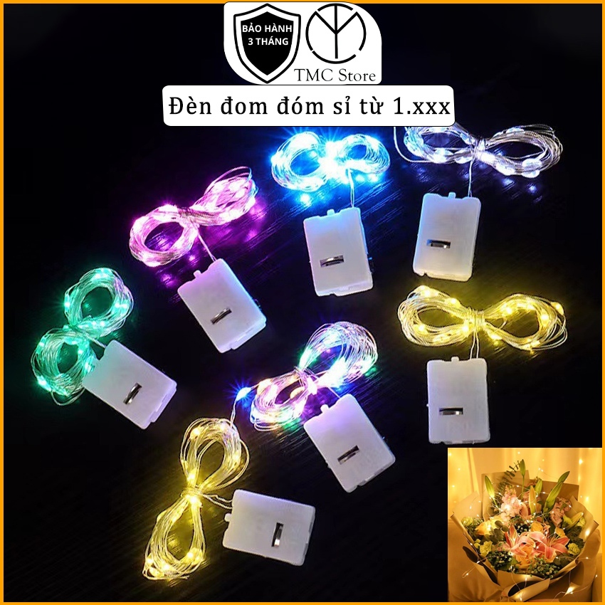 Đèn đom đóm, combo 5 đèn led trang trí có sẵn pin - TMC Store
