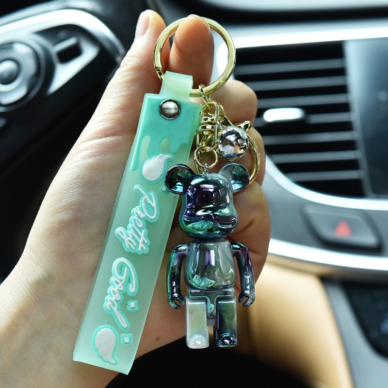 Móc Khóa Gấu Bearbrick 6 Màu Cực Xinh  Móc Khoá Phụ Kiện Túi Xách