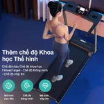 OneTwoFit Máy chạy bộ điện bản Chạy bộ gọn nhẹ gia dụng Có thể gấp gọn Có thể phát nhạc — ảnh 4