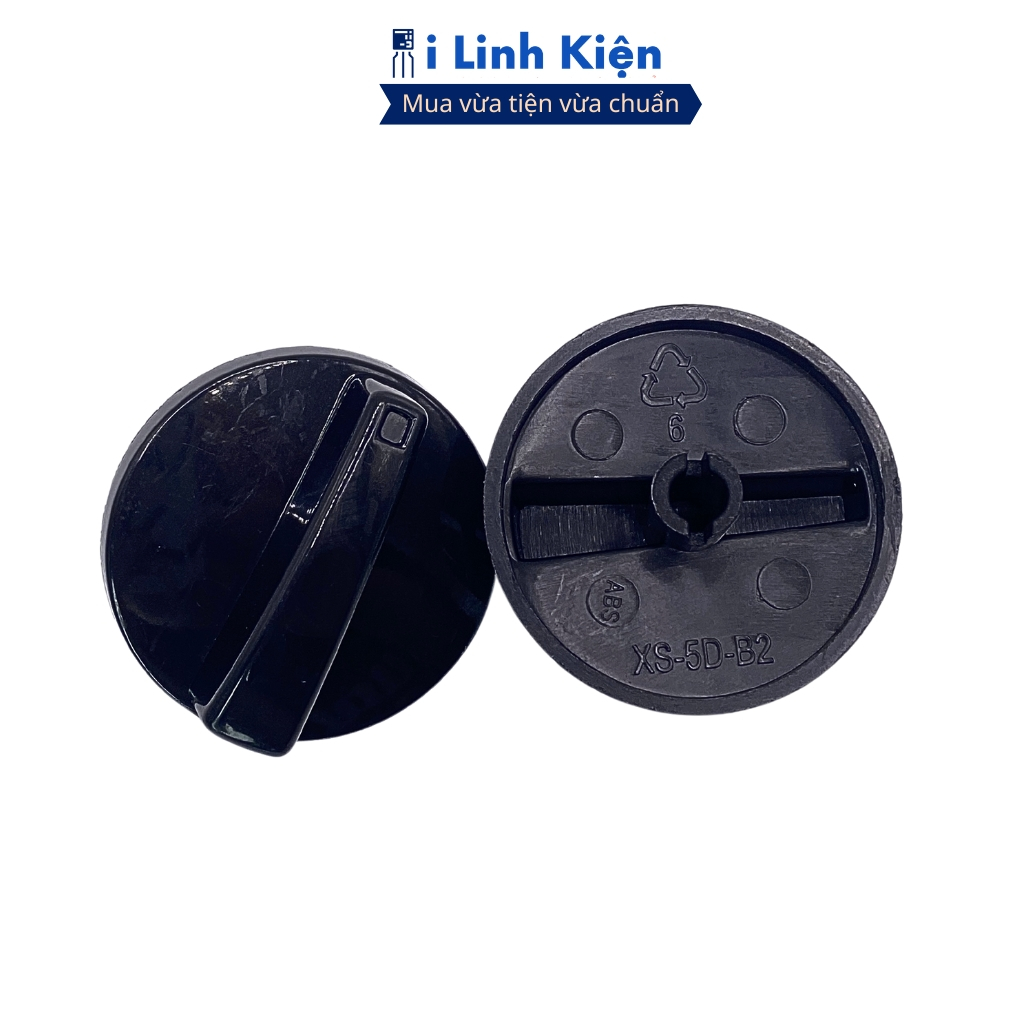 Núm vặn hẹn giờ lò nướng, lò vi sóng lỗ trục tròn, chân cao chính hãng ilinhkien