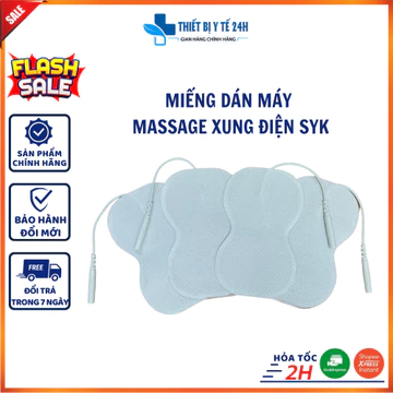 Miếng dán máy massage xung điện trị liệu SYK, miếng dán máy xung điện dùng cho máy massage