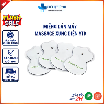 Miếng dán máy massage xung điện trị liệu YTK , combo 8 miếng dán máy xung điện