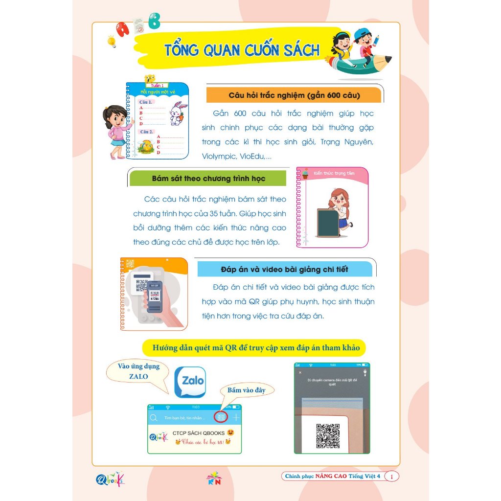 Ảnh Sách - Chinh Phục Nâng Cao Toán và Tiếng Việt 4 Kết Nối (Bộ 2 Cuốn) 4