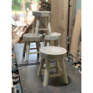 đôn gỗ tự nhiên nguyên khối , trang trí ,decor ban công , kê đồ decor ( cao 25cm )