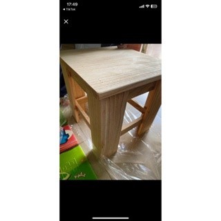 Đôn gỗ tự nhiên mặt liền / 30x30 cao 30cm