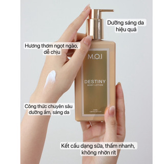 [SALE 50%] sữa tắm và sữa dưỡng thể, dưỡng da hương nước hoa DESTINY MOI Cosmetics Hồ Ngọc Hà