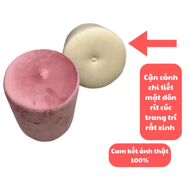 Ghế đôn phòng ngủ, ghế bàn trang điểm cao cấp đủ màu