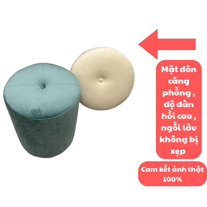 Ghế đôn phòng ngủ, ghế bàn trang điểm cao cấp đủ màu