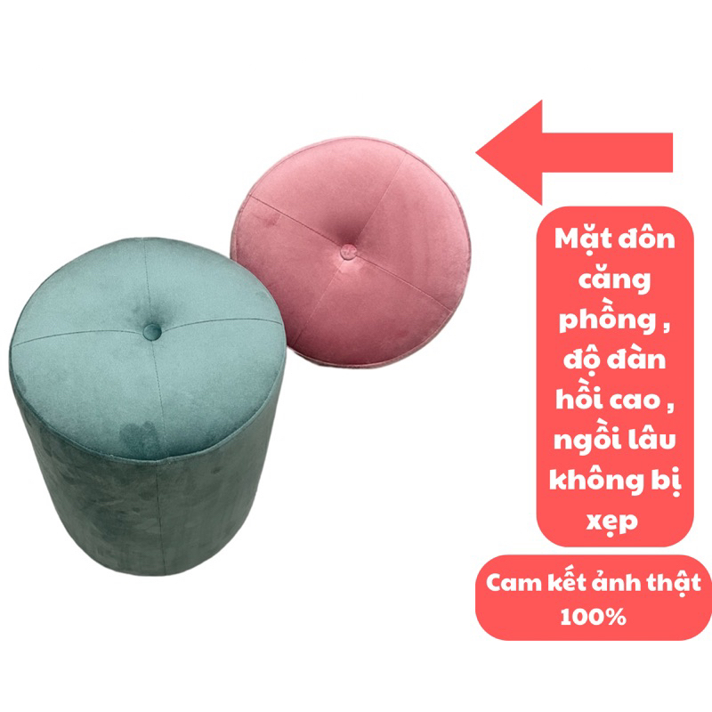 Ghế đôn phòng ngủ, ghế bàn trang điểm cao cấp đủ màu