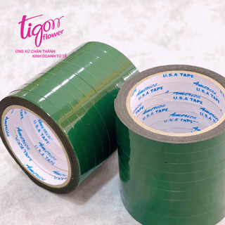 20 cuộn băng keo xốp 2 mặt xanh/đỏ 1cmX2m - chắc chắn, tiện lợi (ĐƯỢC ĐỒNG KIỂM)