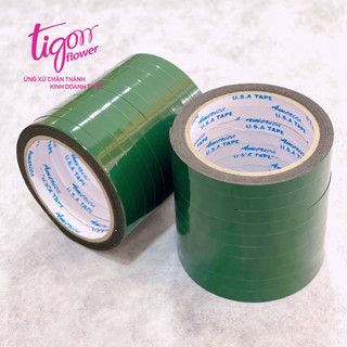 20 cuộn băng keo xốp 2 mặt xanh/đỏ 1cmX2m - chắc chắn, tiện lợi (ĐƯỢC ĐỒNG KIỂM)