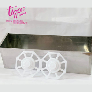 HỘP INOX (48,5x15x15cm) ĐỰNG MÀNG BỌC THỰC PHẨM DÙNG CHO LÕI DÀI 46,5CM (Ko kèm màng bọc) (ĐƯỢC ĐỒNG KIỂM)