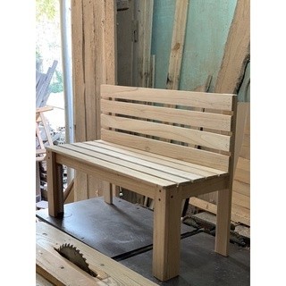 ghế pallet gỗ tự nhiên / 90x35 , chịu lực tốt