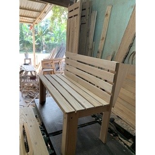 ghế pallet gỗ tự nhiên / 90x35 , chịu lực tốt