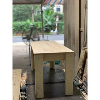 Ghế Gỗ Tự Nhiên mặt kín , Ghế Băng dài , 90 x 35 cao 40cm