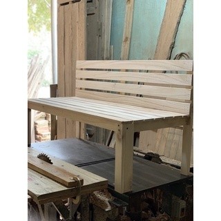 Ghế PALLET GỖ TỰ NHIÊN , trà tranh ,cafe , decor / 120x50 cao 65